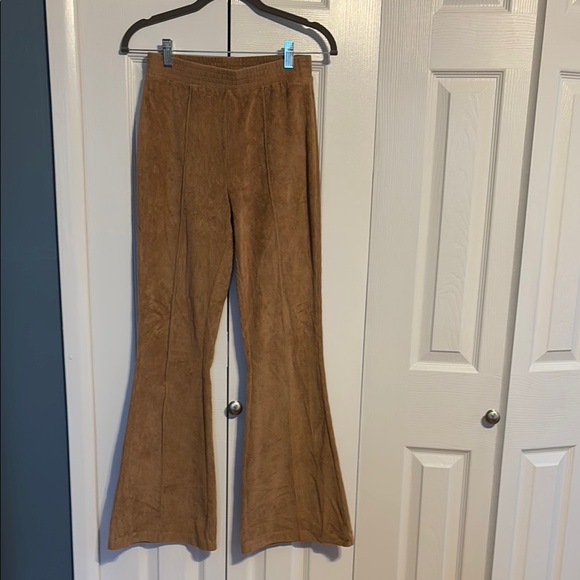 Aerie light light brown bottom pants size XS regular length - Picture 2 of 10